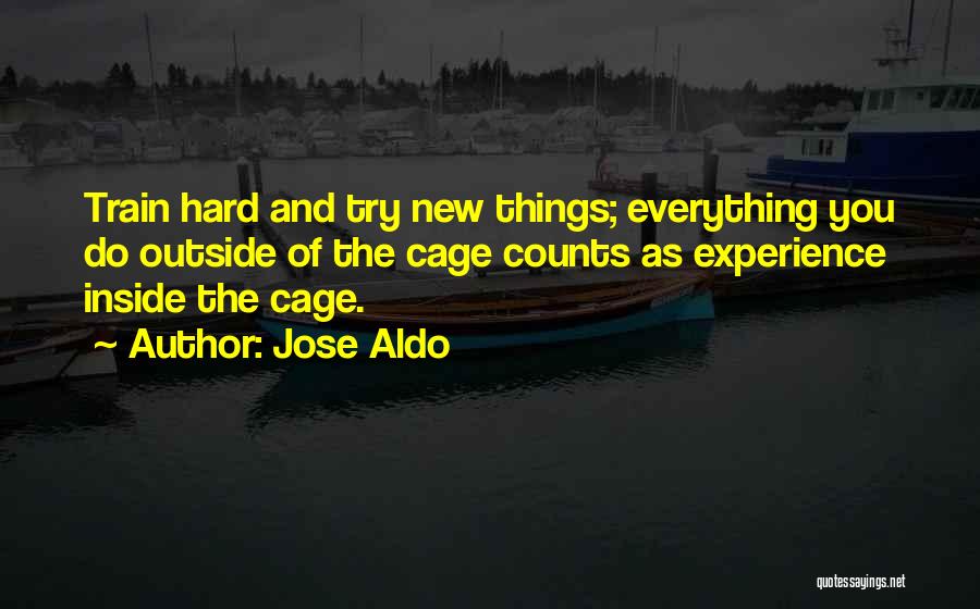 Experience Counts Quotes By Jose Aldo