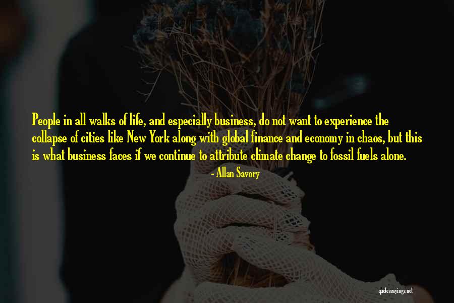Experience Economy Quotes By Allan Savory