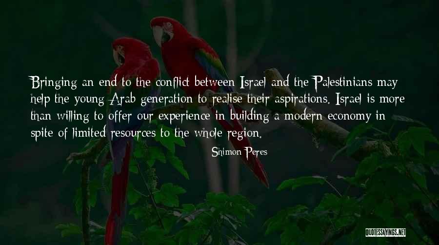Experience Economy Quotes By Shimon Peres