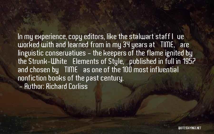 Experience From Past Quotes By Richard Corliss