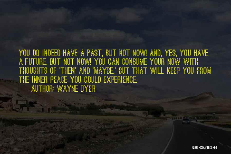 Experience From Past Quotes By Wayne Dyer