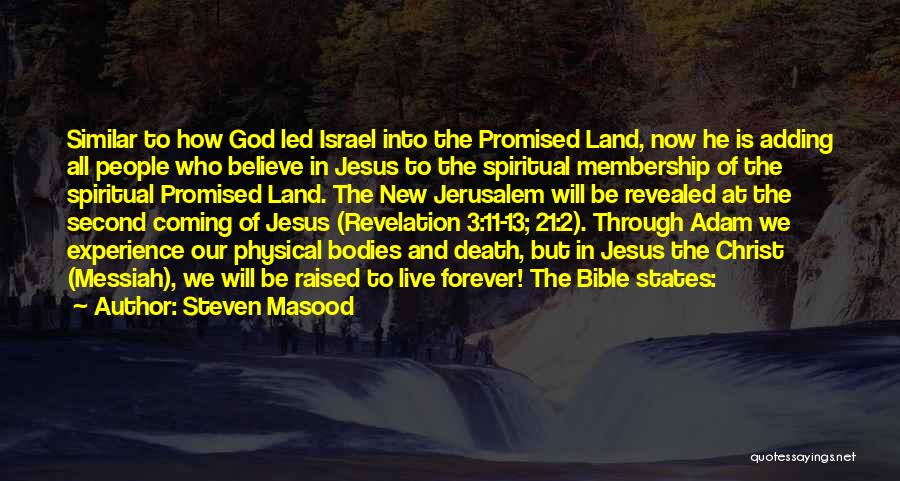 Experience From The Bible Quotes By Steven Masood