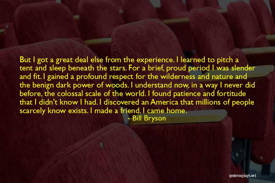 Experience Gained Quotes By Bill Bryson Experience Gained Quotes By Bill Bryson
