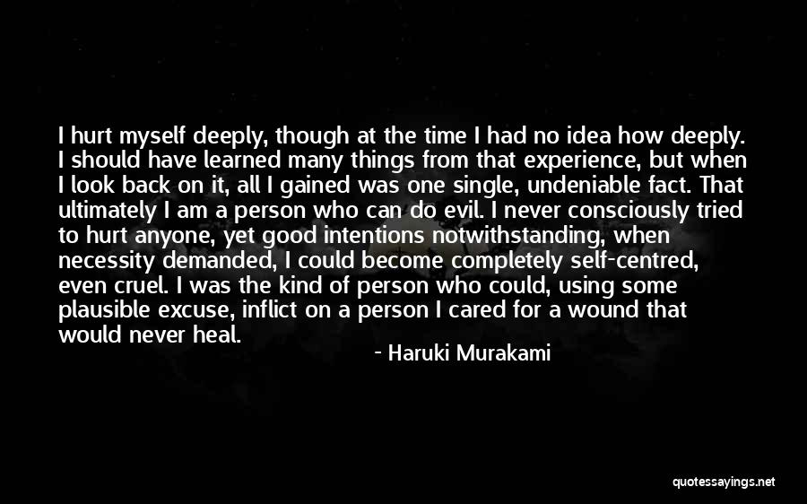 Experience Gained Quotes By Haruki Murakami Experience Gained Quotes By Haruki Murakami