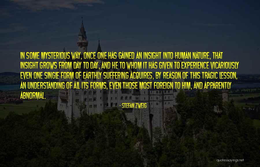 Experience Gained Quotes By Stefan Zweig Experience Gained Quotes By Stefan Zweig