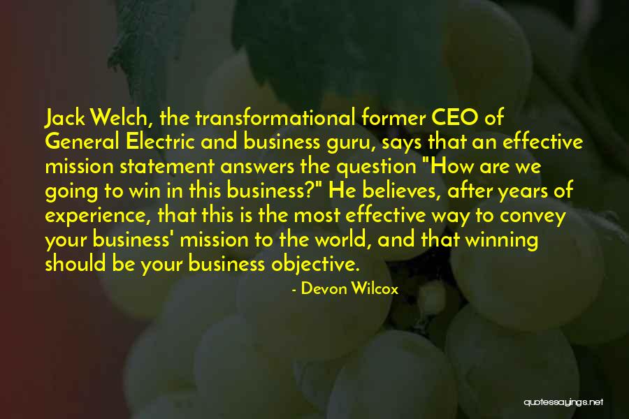 Experience In Business Quotes By Devon Wilcox Experience In Business Quotes By Devon Wilcox