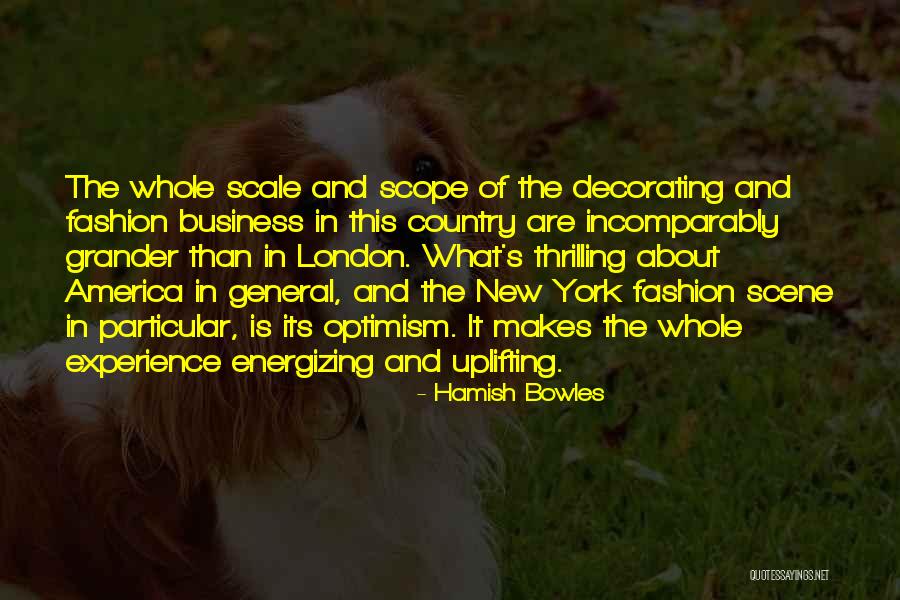 Experience In Business Quotes By Hamish Bowles Experience In Business Quotes By Hamish Bowles