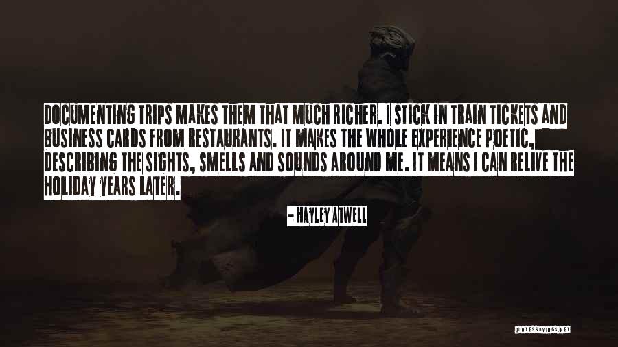 Experience In Business Quotes By Hayley Atwell Experience In Business Quotes By Hayley Atwell