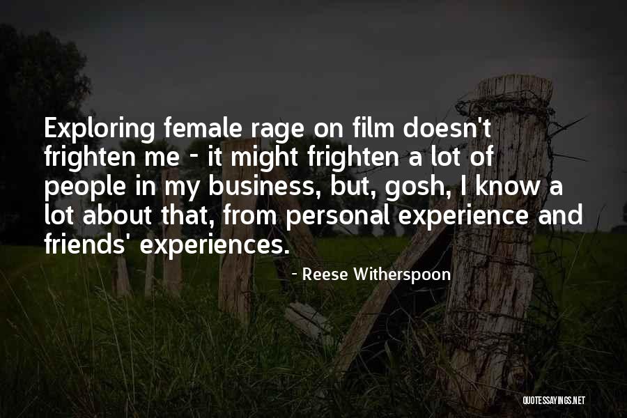 Experience In Business Quotes By Reese Witherspoon