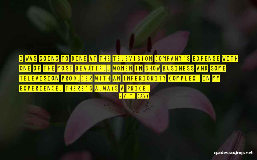 Experience In Business Quotes By V.T. Davy Experience In Business Quotes By V.T. Davy