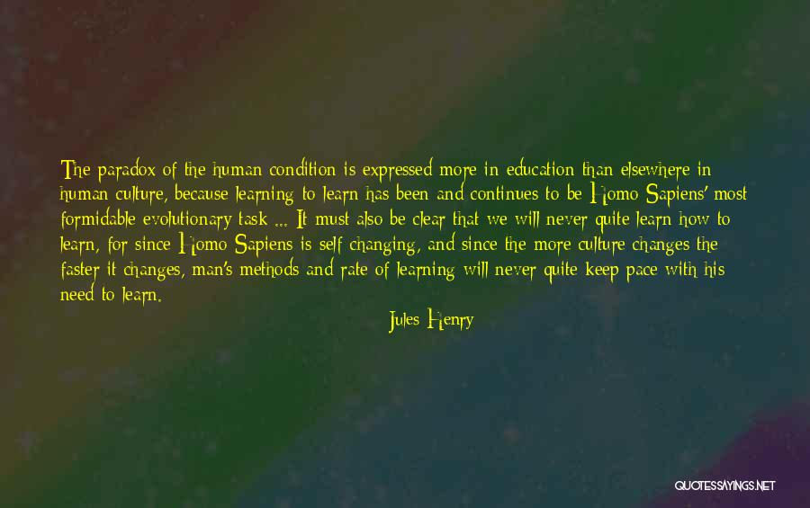 Experience In Learning Quotes By Jules Henry Experience In Learning Quotes By Jules Henry