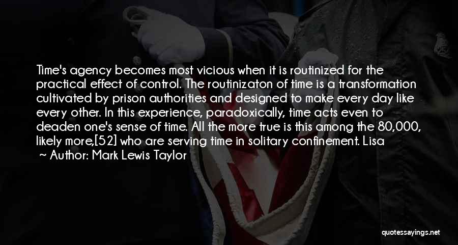 Experience Is Like Quotes By Mark Lewis Taylor