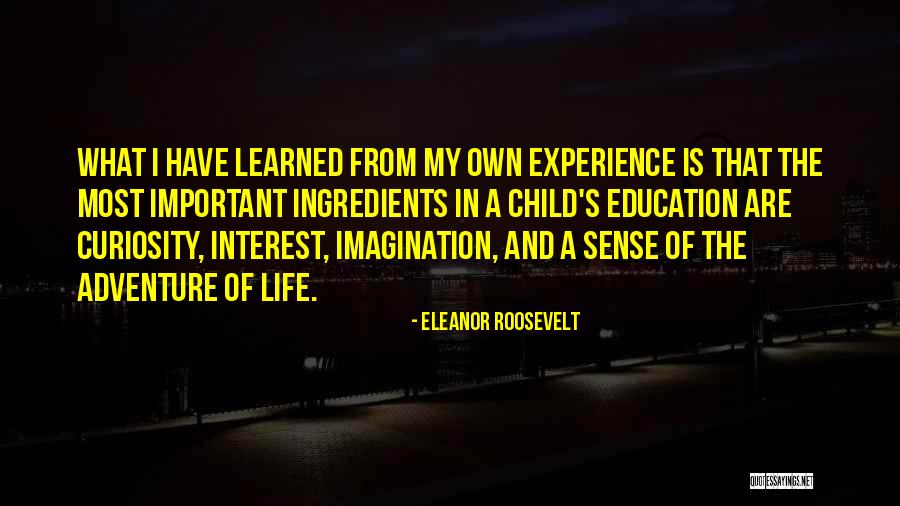 Experience Is The Best Education Quotes By Eleanor Roosevelt