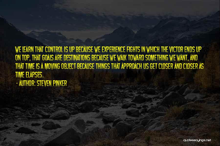 Experience Learn Quotes By Steven Pinker