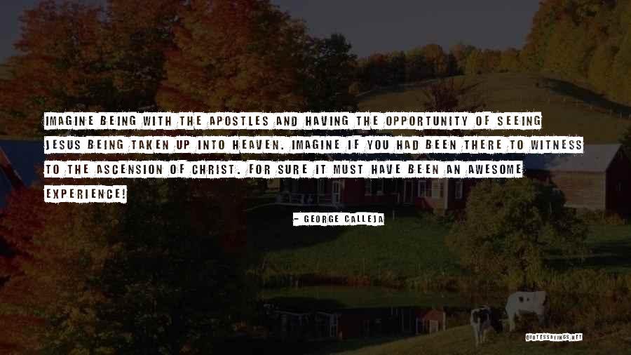 Experience Of Christ Quotes By George Calleja