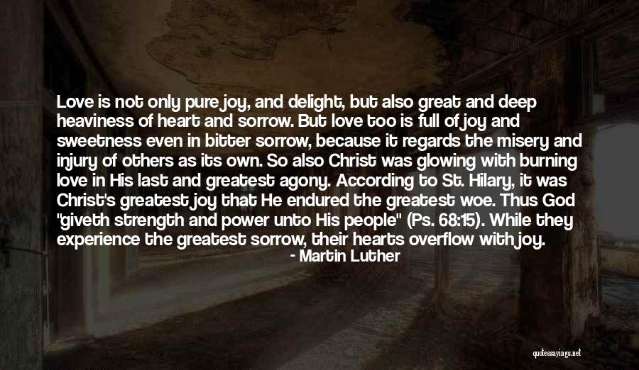 Experience Of Christ Quotes By Martin Luther