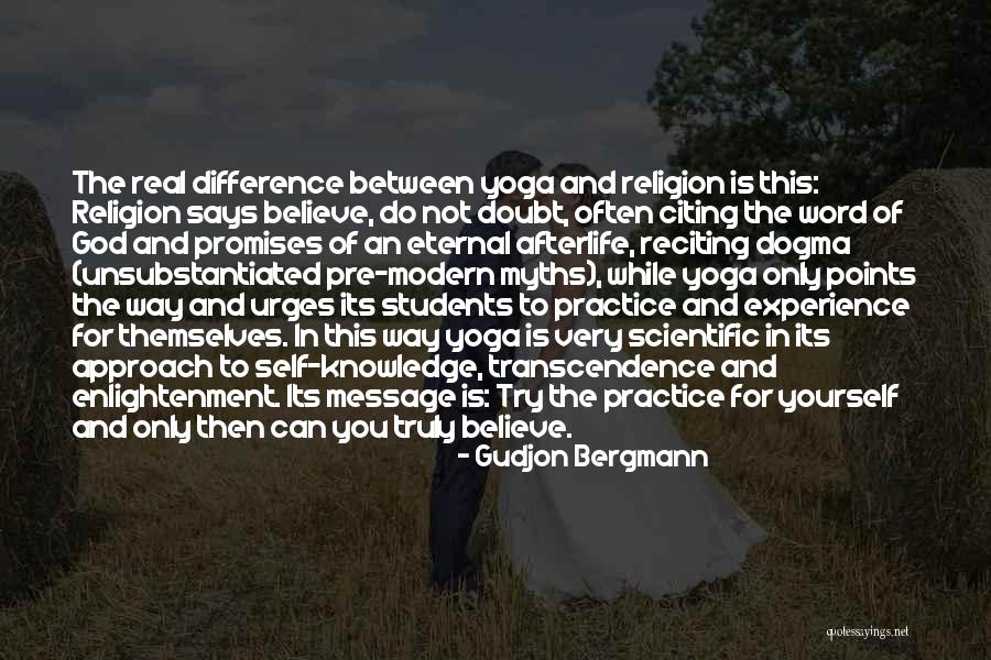 Experience Of Enlightenment Quotes By Gudjon Bergmann Experience Of Enlightenment Quotes By Gudjon Bergmann