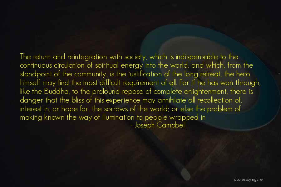Experience Of Enlightenment Quotes By Joseph Campbell Experience Of Enlightenment Quotes By Joseph Campbell