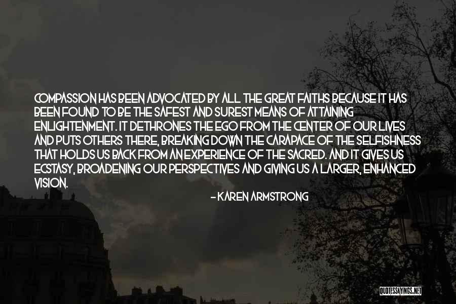 Experience Of Enlightenment Quotes By Karen Armstrong Experience Of Enlightenment Quotes By Karen Armstrong