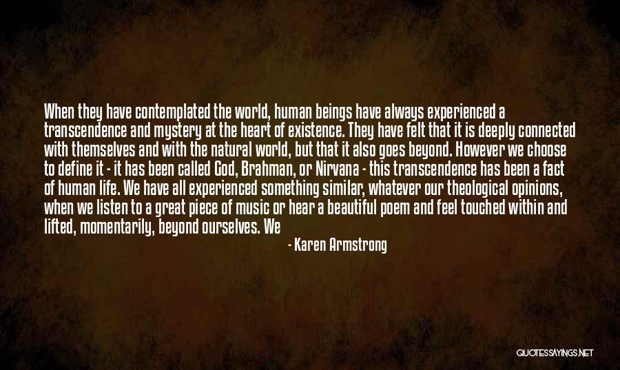 Experience Or Experienced Quotes By Karen Armstrong Experience Or Experienced Quotes By Karen Armstrong