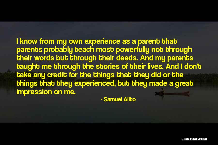 Experience Or Experienced Quotes By Samuel Alito Experience Or Experienced Quotes By Samuel Alito