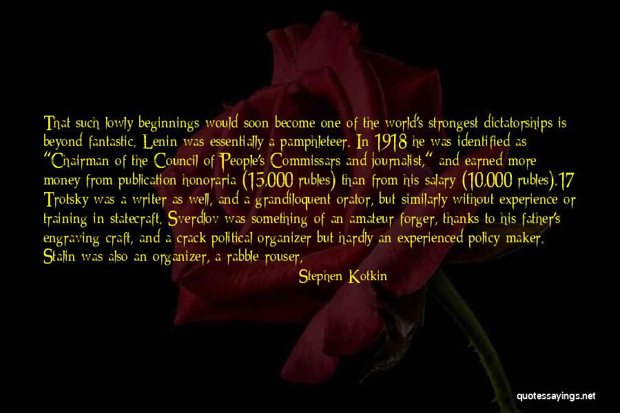 Experience Or Experienced Quotes By Stephen Kotkin Experience Or Experienced Quotes By Stephen Kotkin