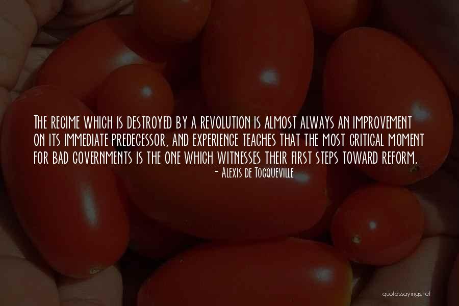 Experience Teaches Quotes By Alexis De Tocqueville Experience Teaches Quotes By Alexis De Tocqueville