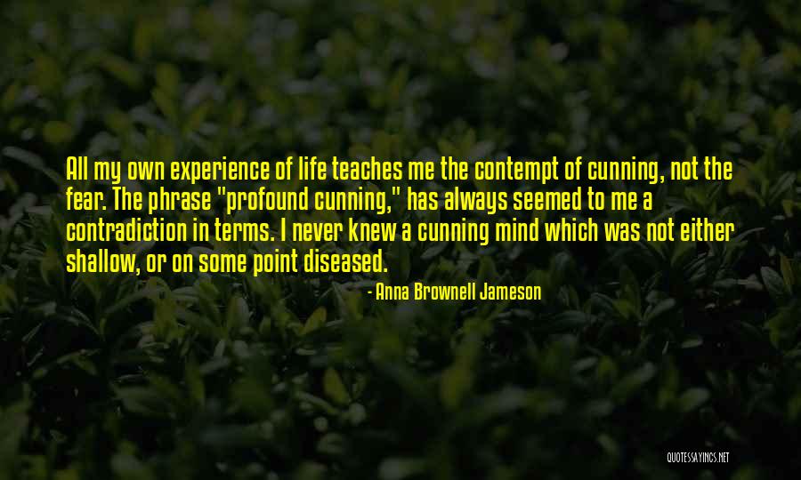 Experience Teaches Quotes By Anna Brownell Jameson Experience Teaches Quotes By Anna Brownell Jameson