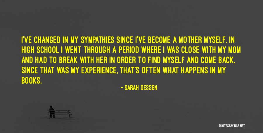 Experience That Changed Quotes By Sarah Dessen Experience That Changed Quotes By Sarah Dessen