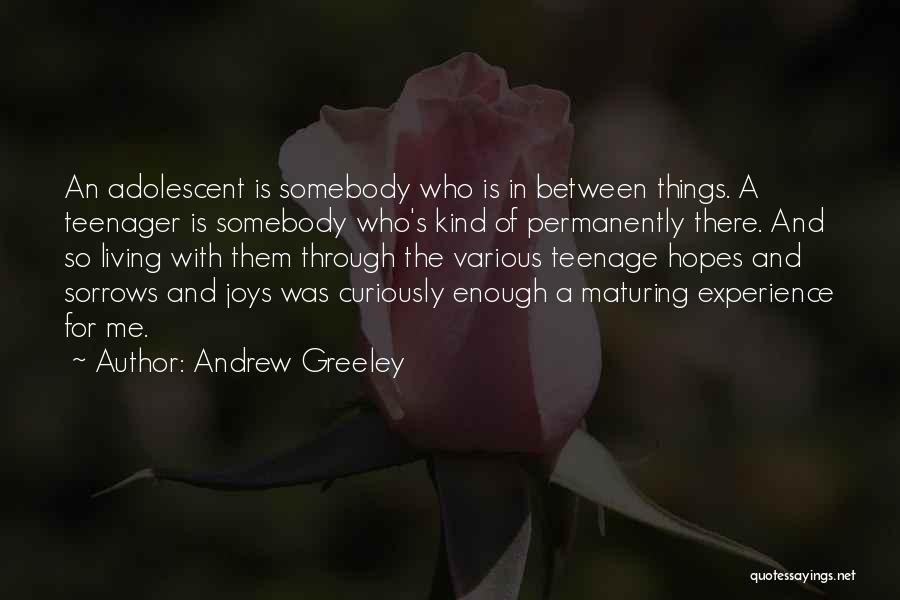 Experience The Quotes By Andrew Greeley