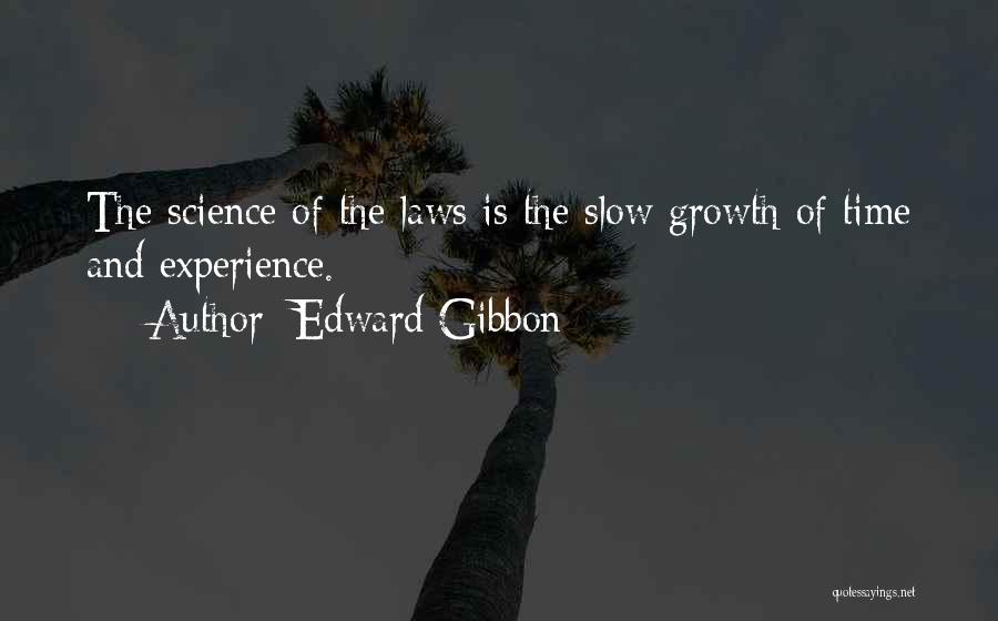 Experience The Quotes By Edward Gibbon