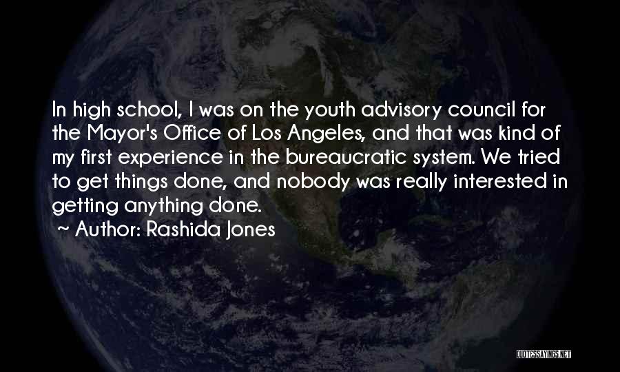 Experience The Things Quotes By Rashida Jones