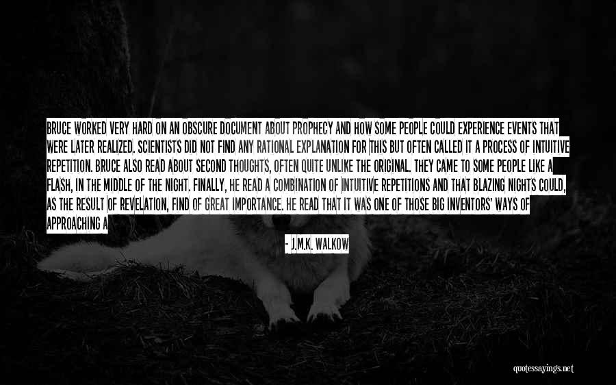 Experience With Explanation Quotes By J.M.K. Walkow Experience With Explanation Quotes By J.M.K. Walkow