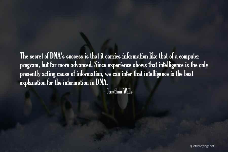 Experience With Explanation Quotes By Jonathan Wells Experience With Explanation Quotes By Jonathan Wells