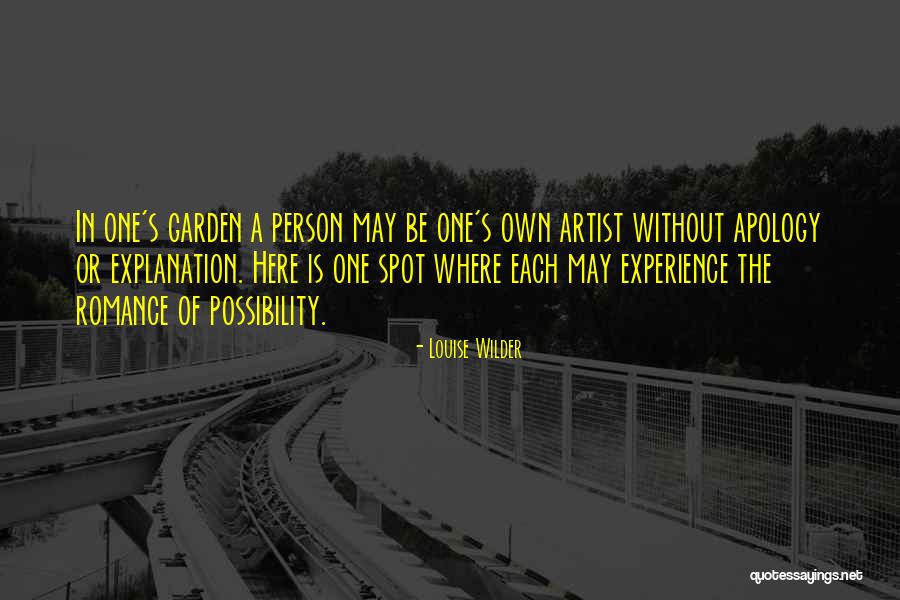 Experience With Explanation Quotes By Louise Wilder Experience With Explanation Quotes By Louise Wilder
