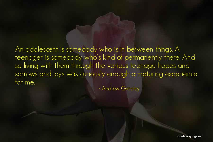 Experience With Quotes By Andrew Greeley Experience With Quotes By Andrew Greeley