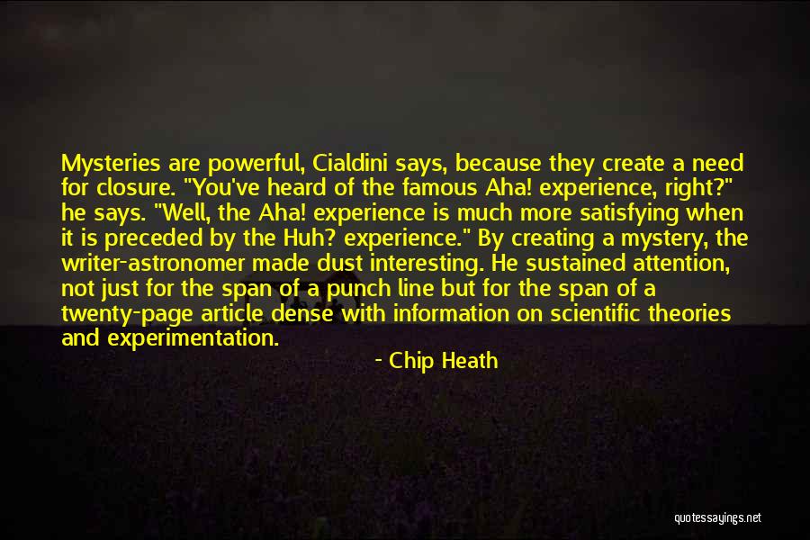 Experience With Quotes By Chip Heath Experience With Quotes By Chip Heath