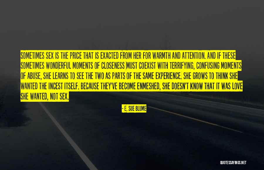 Experience With Quotes By E. Sue Blume Experience With Quotes By E. Sue Blume