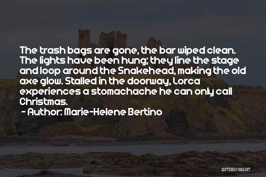 Experiences Making Us Who We Are Quotes By Marie-Helene Bertino