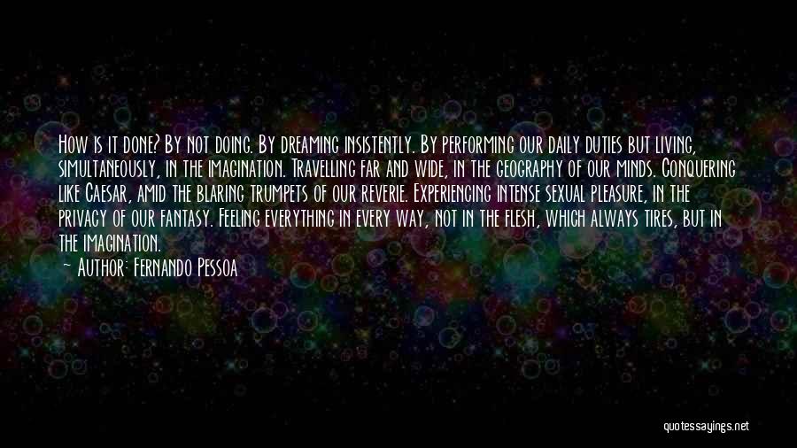 Experiencing Everything Quotes By Fernando Pessoa