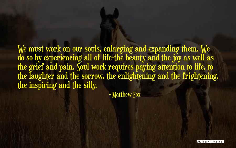 Experiencing Pain Quotes By Matthew Fox