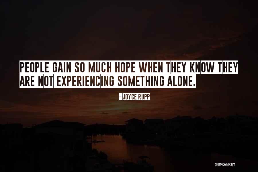 Experiencing Something Quotes By Joyce Rupp Experiencing Something Quotes By Joyce Rupp