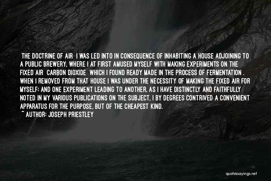 Experiment Quotes By Joseph Priestley