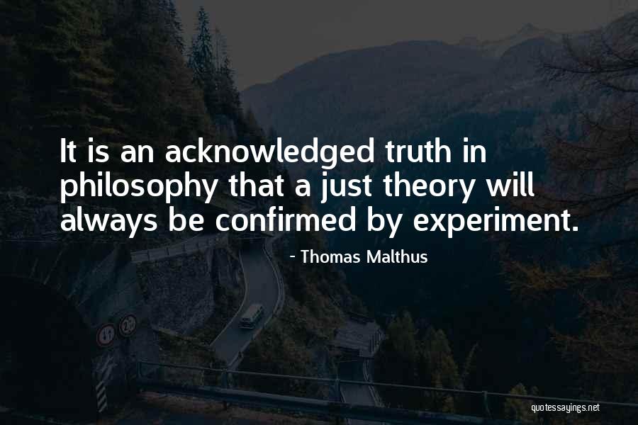 Experiment That Quotes By Thomas Malthus Experiment That Quotes By Thomas Malthus
