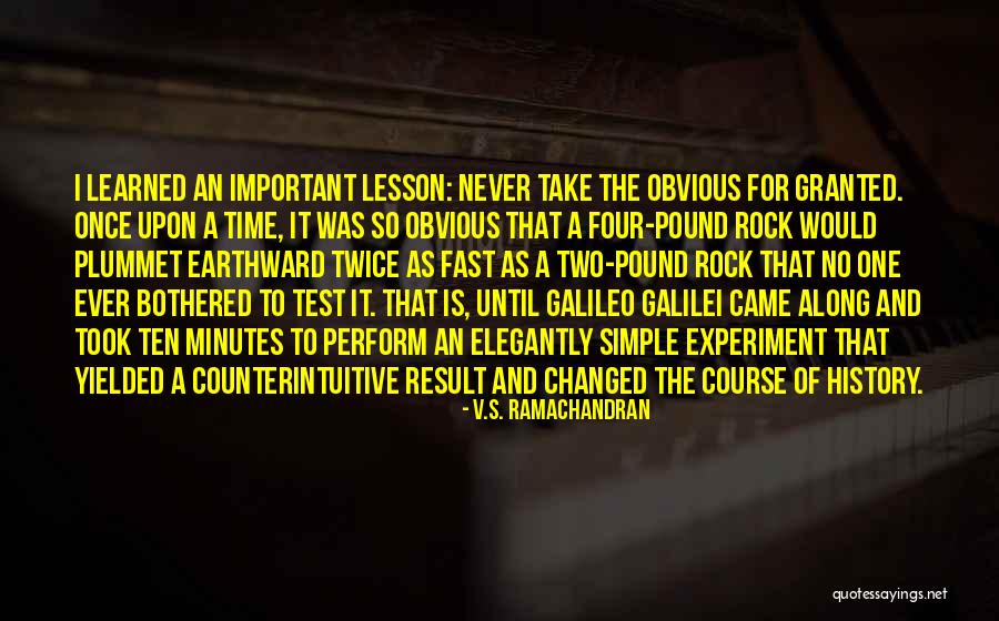 Experiment That Quotes By V.S. Ramachandran Experiment That Quotes By V.S. Ramachandran