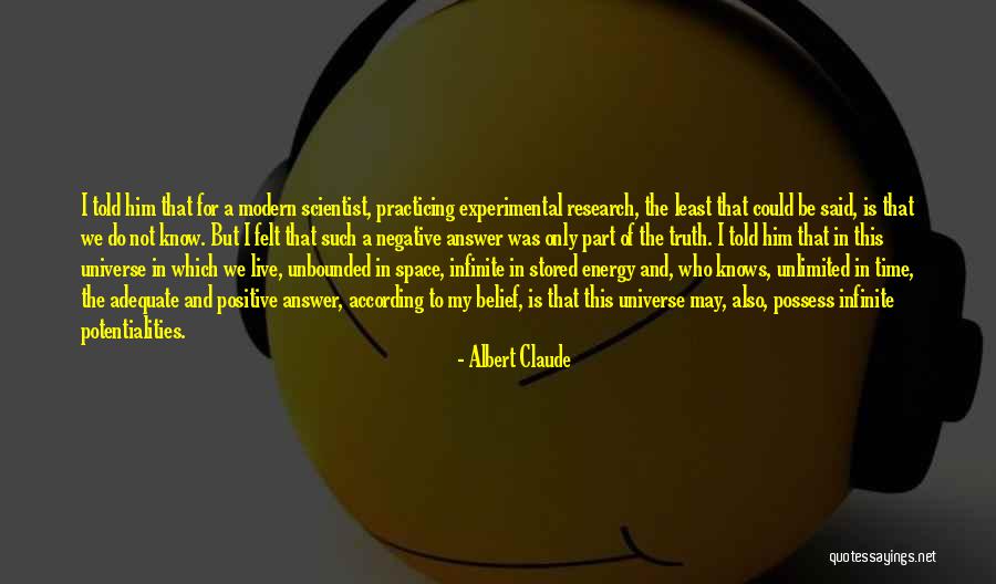 Experimental Research Quotes By Albert Claude Experimental Research Quotes By Albert Claude