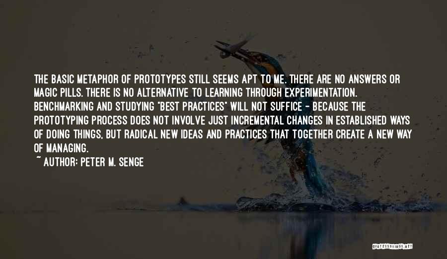 Experimentation And Learning Quotes By Peter M. Senge