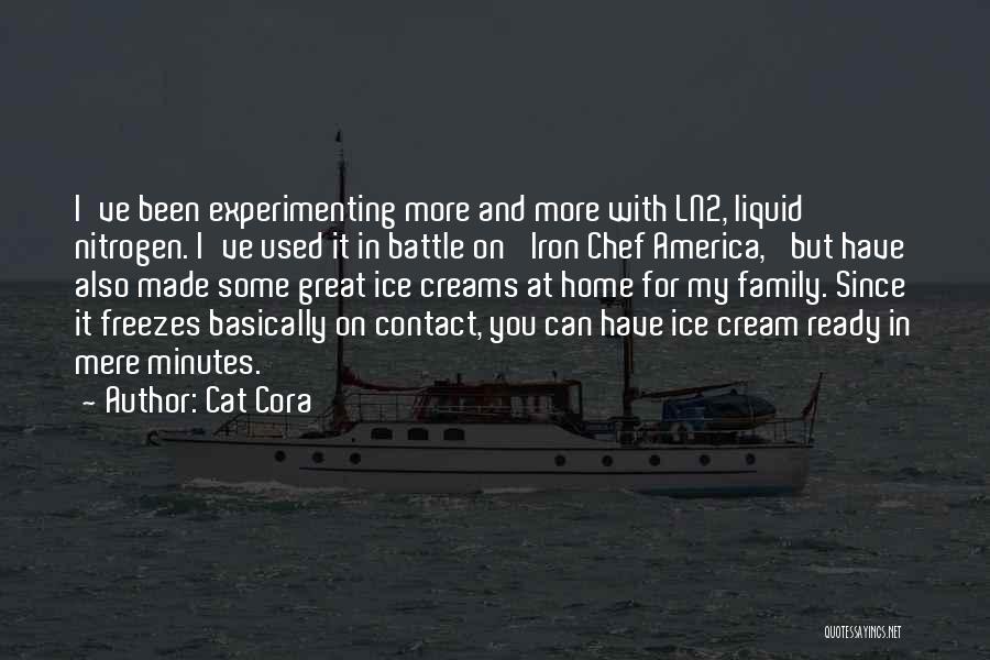 Experimenting Quotes By Cat Cora