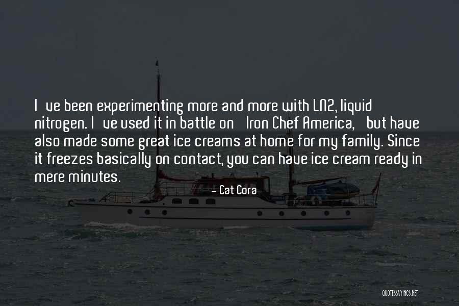 Experimenting Quotes By Cat Cora