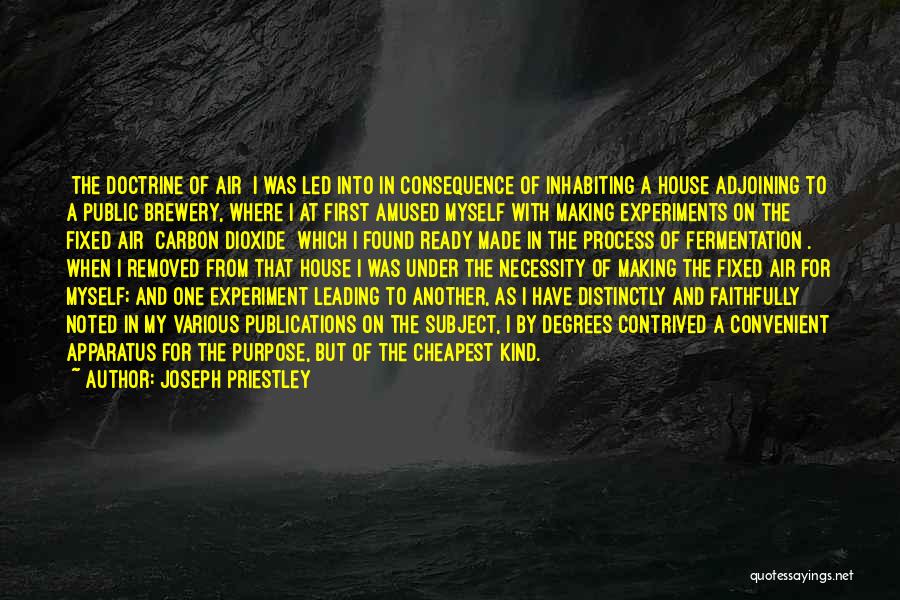 Experiments Quotes By Joseph Priestley